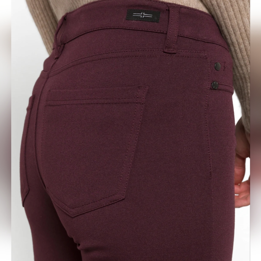 Liverpool Purpleish Buegundy Skinny Pants 6 Petite - Picture 3 of 3